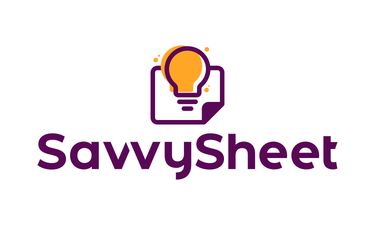 SavvySheet.com - Creative brandable domain for sale